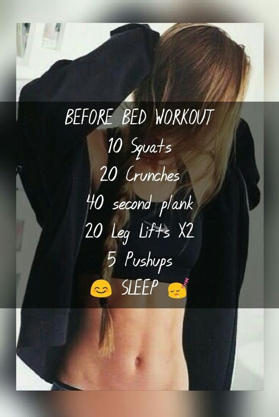 Easy abs. A no fuss workout to do before bed so you can rest right after. Change it to suit you. Not intense. As long as you do this most nights you should be well on your way to a flat stomach!: 