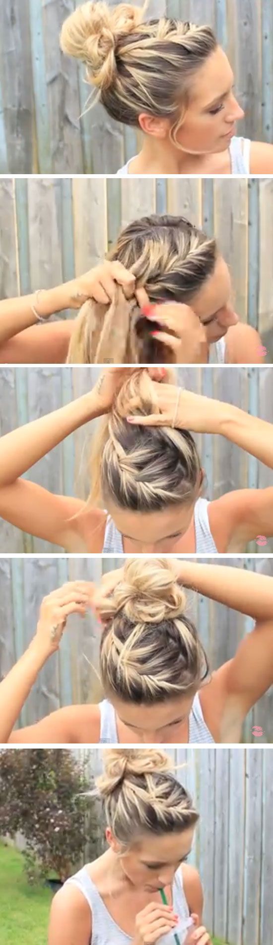 Easy Step by Step Hair Tutorials for Long, Medium and Short Hair