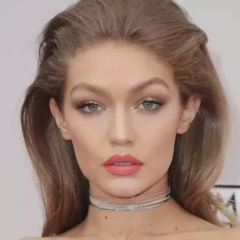 Gigi Hadids Contoured Cheekbones For Christmas