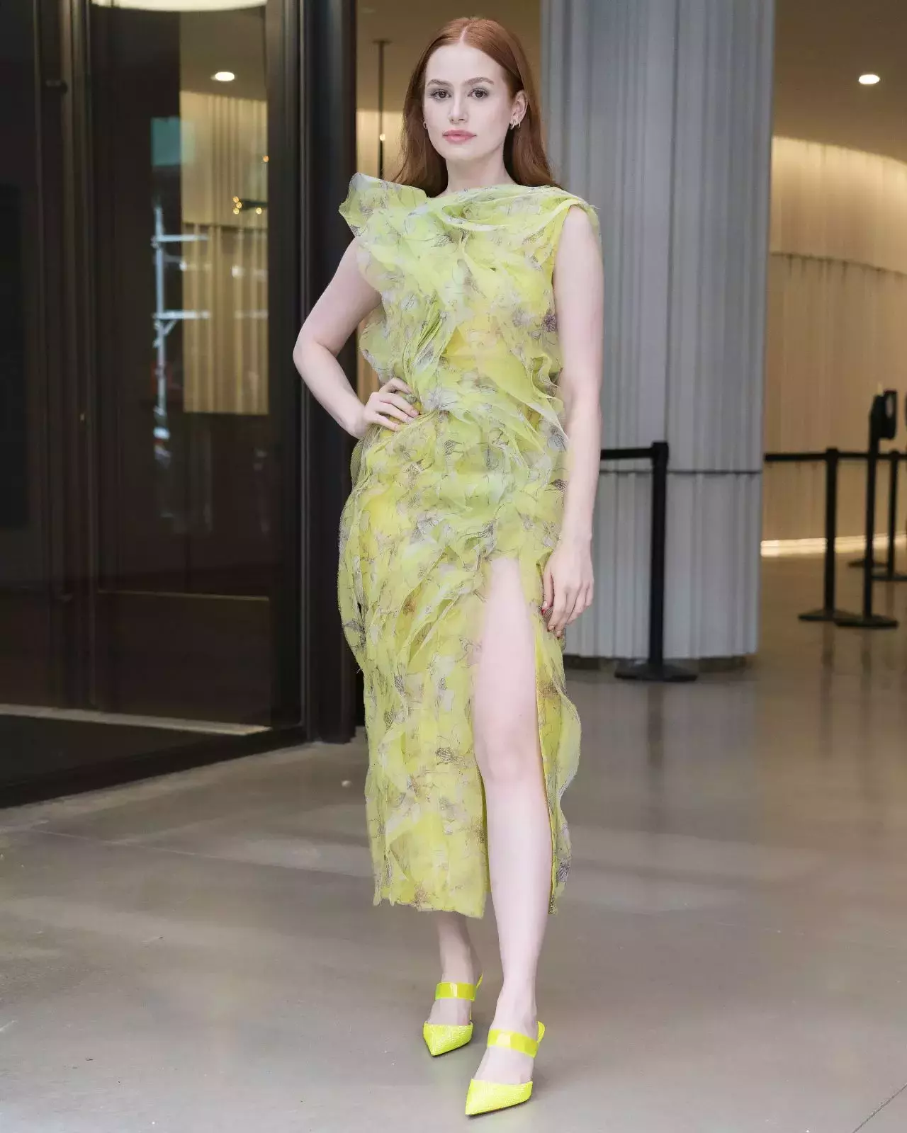 Madelaine Petsch Arrives At Jason Wu Fashion Show In New York