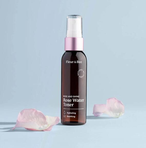 NATURAL ROSE WATER TONER Rose and Shine