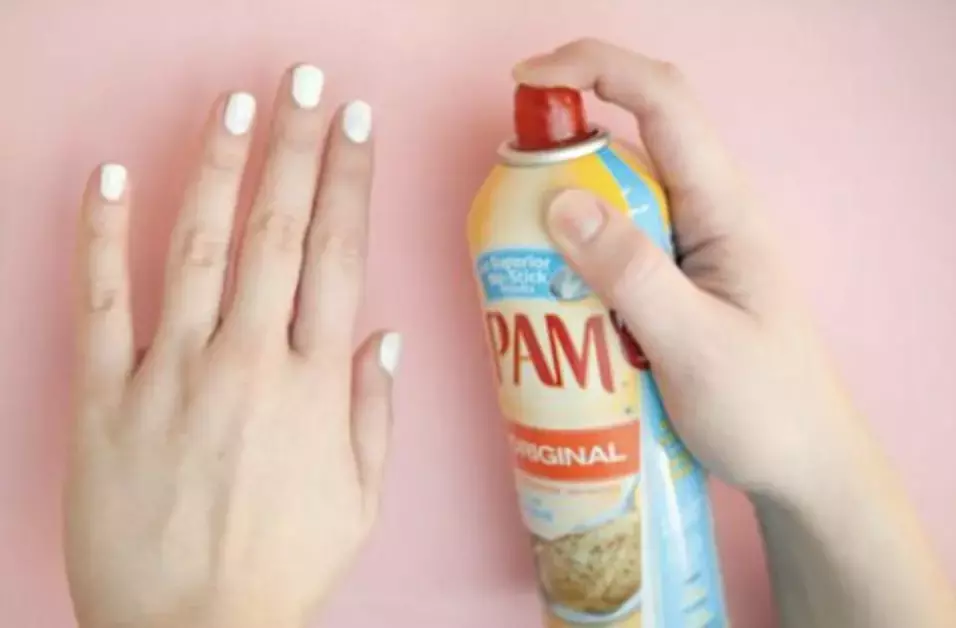 Nonstick Spray For Smudge Free Nails