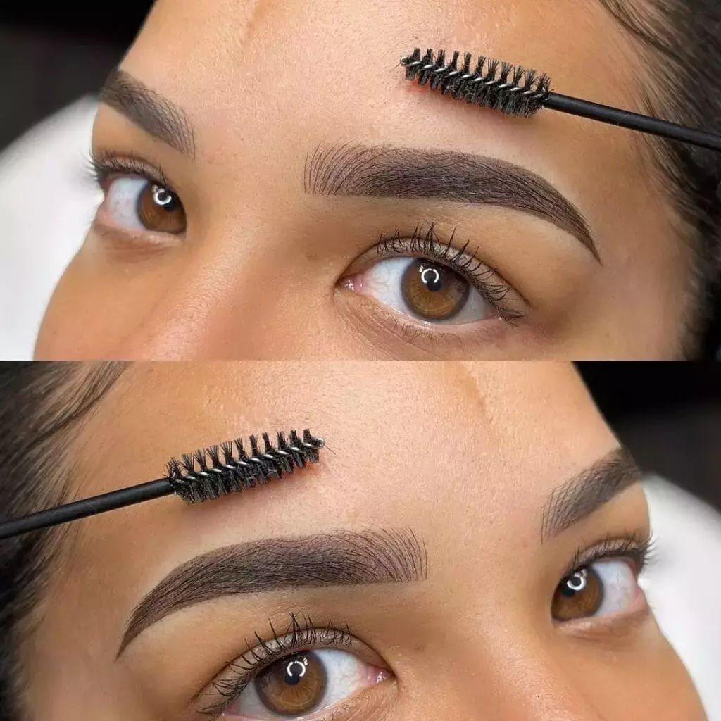 Ombre Brows At Home