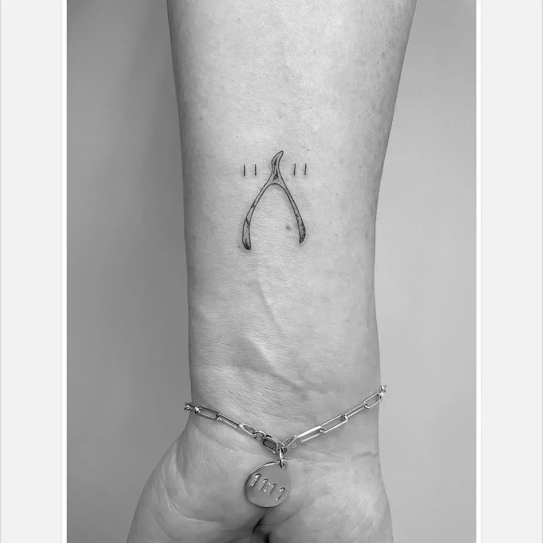 Sagittarius Tattoo Idea Wishbone