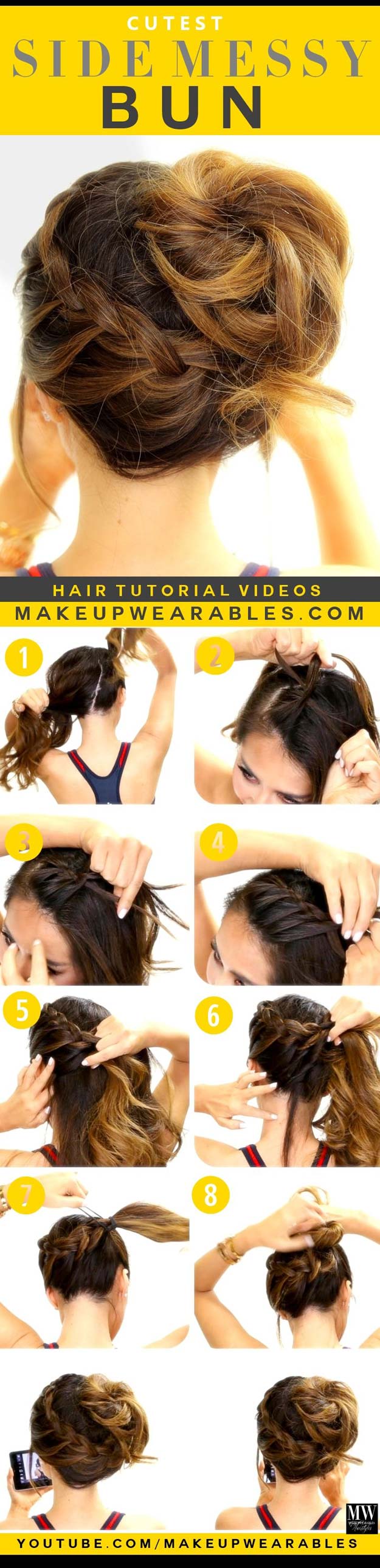 Simple Easy Step by Step Braid Tutorials