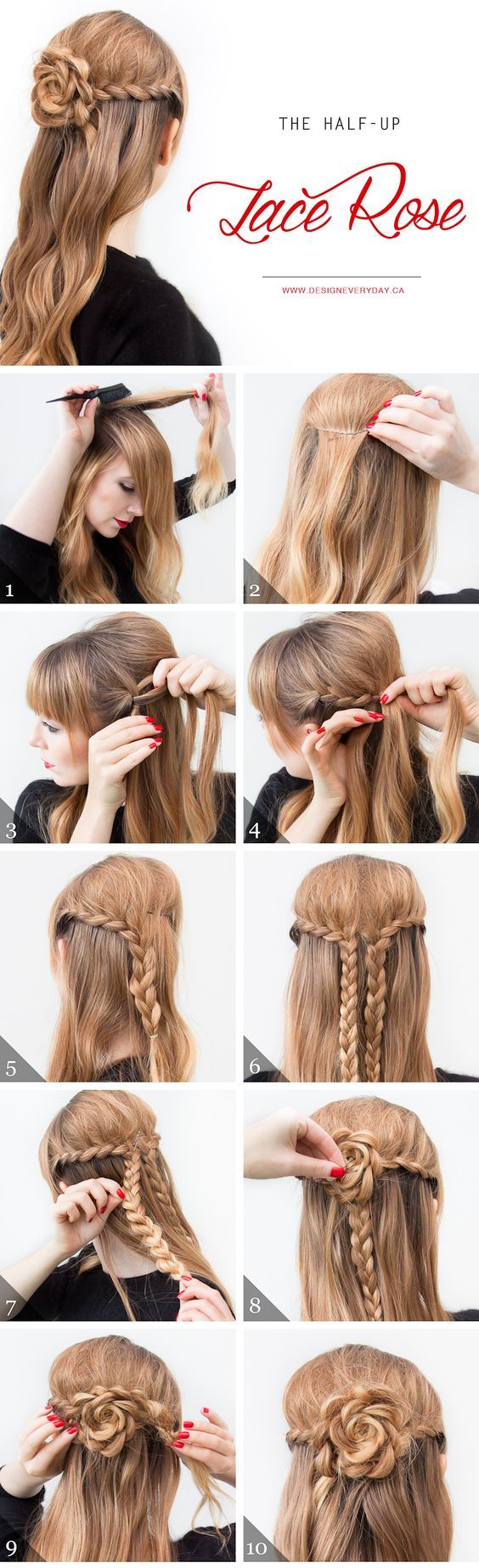 Simple Easy Step by Step Hair Tutorials