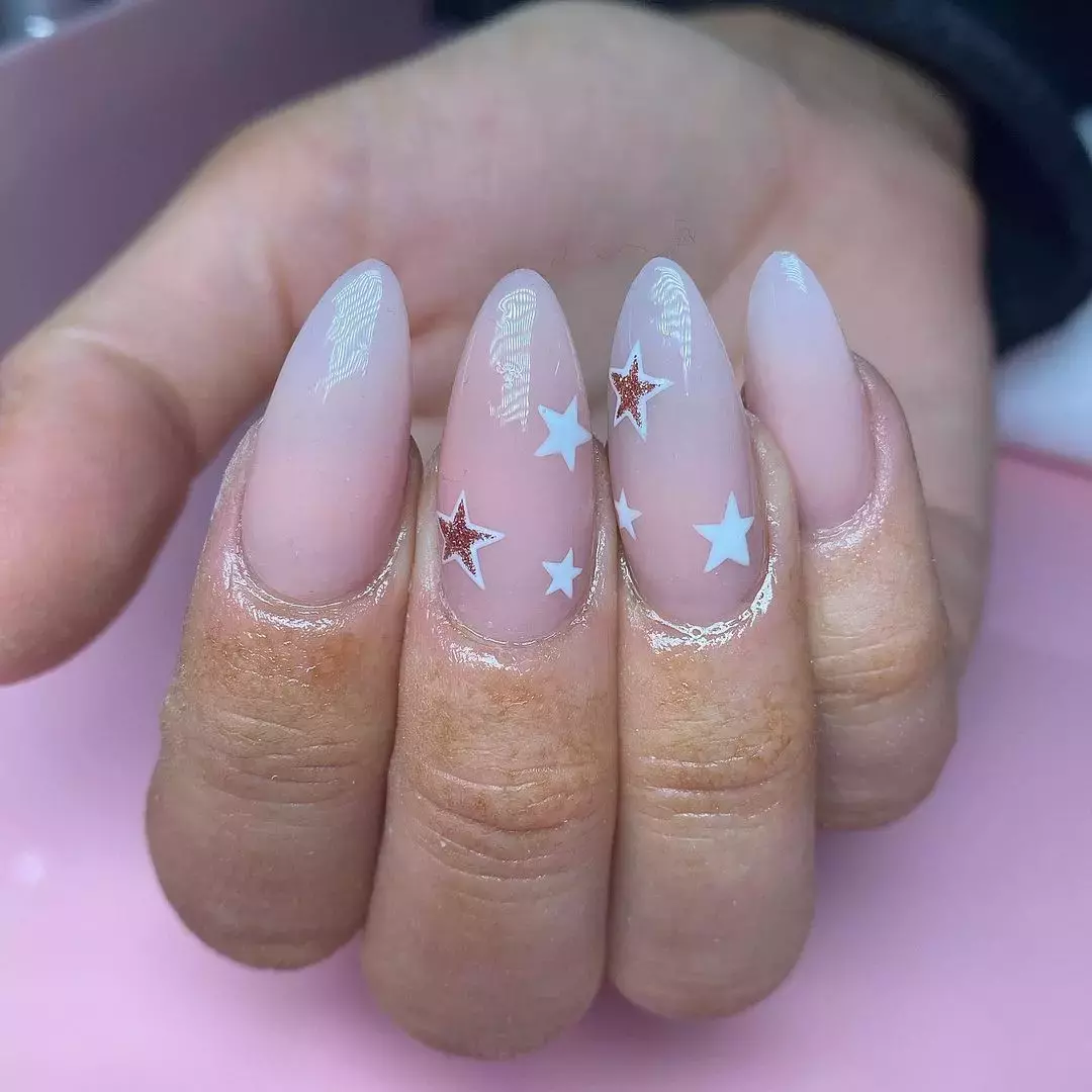 Stars Nail Design