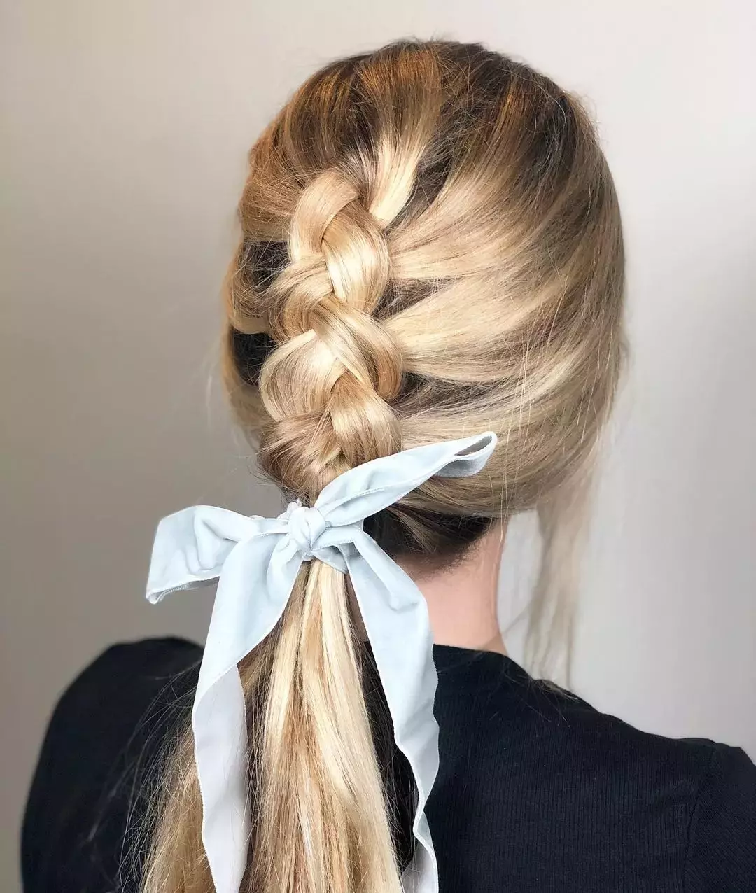 This Loose Braid Hairstyle For Straight Hair