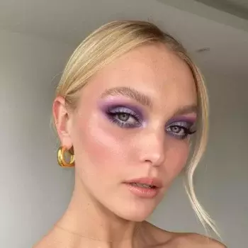 This Purple Eyeshadow Trend