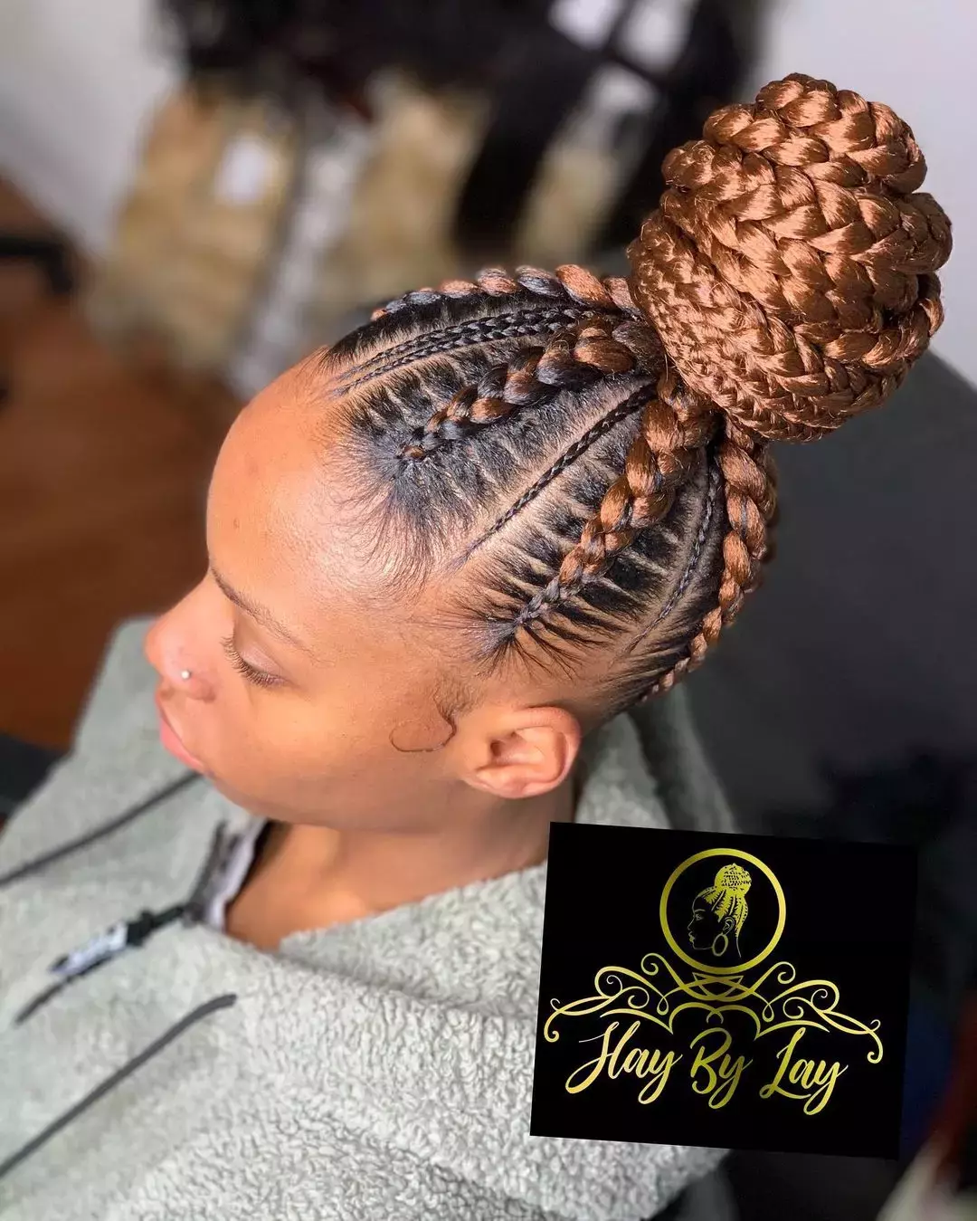 Two Tone Ghana Braids