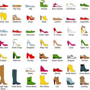 types of shoes