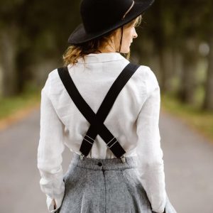 X Suspender outfit for women