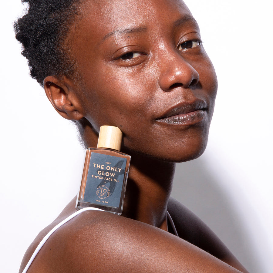 The Only Glow Tinted Face Oil - Deep