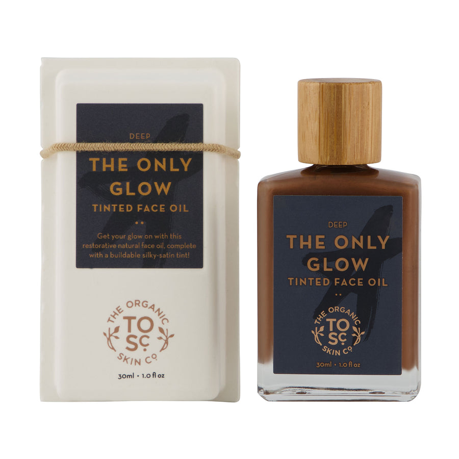 The Only Glow Tinted Face Oil - Deep